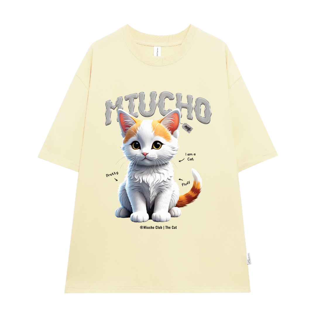 Áo thun form rộng 12 con giáp tuổi Mão ATD1244 Miucho tay ngắn cổ tròn in mix_thumbnail_14