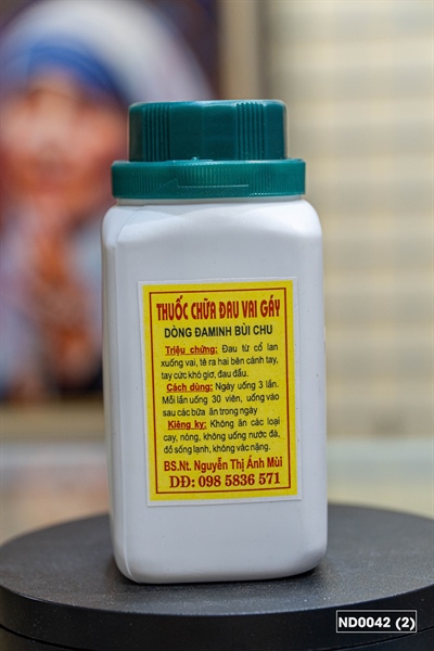 Thuốc chữa đau vai gáy - Dòng Đa Minh Bùi Chu_thumbnail_2