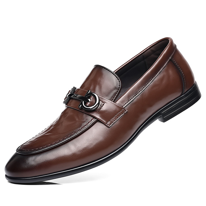 ELG49 - GIÀY NAM CÔNG SỞ DA BÒ CAO CẤP DÀNH CHO NAM