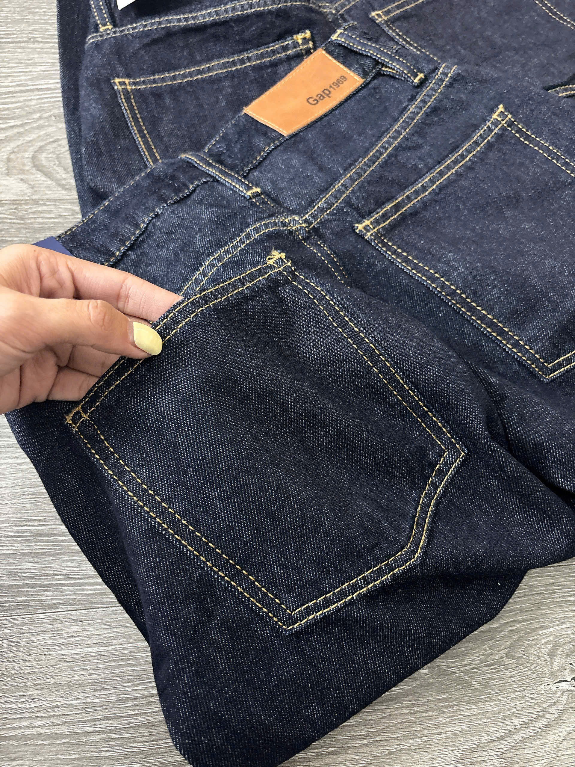 Q357 QUẦN JEAN ỐNG CONG XANH_thumbnail_6