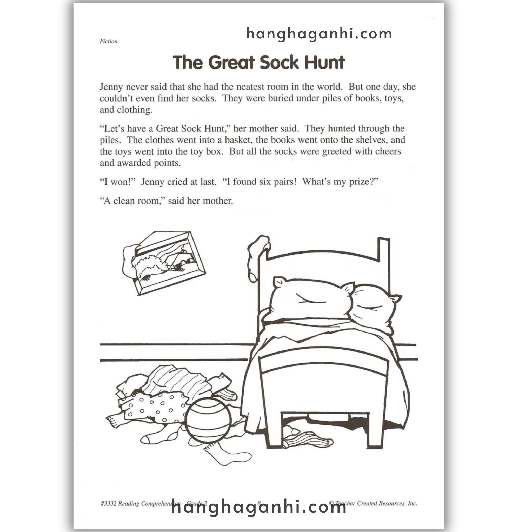 Reading Comprehension Grade 2 Teacher Created Resources, sách đọc hiểu lớp 2_thumbnail_16
