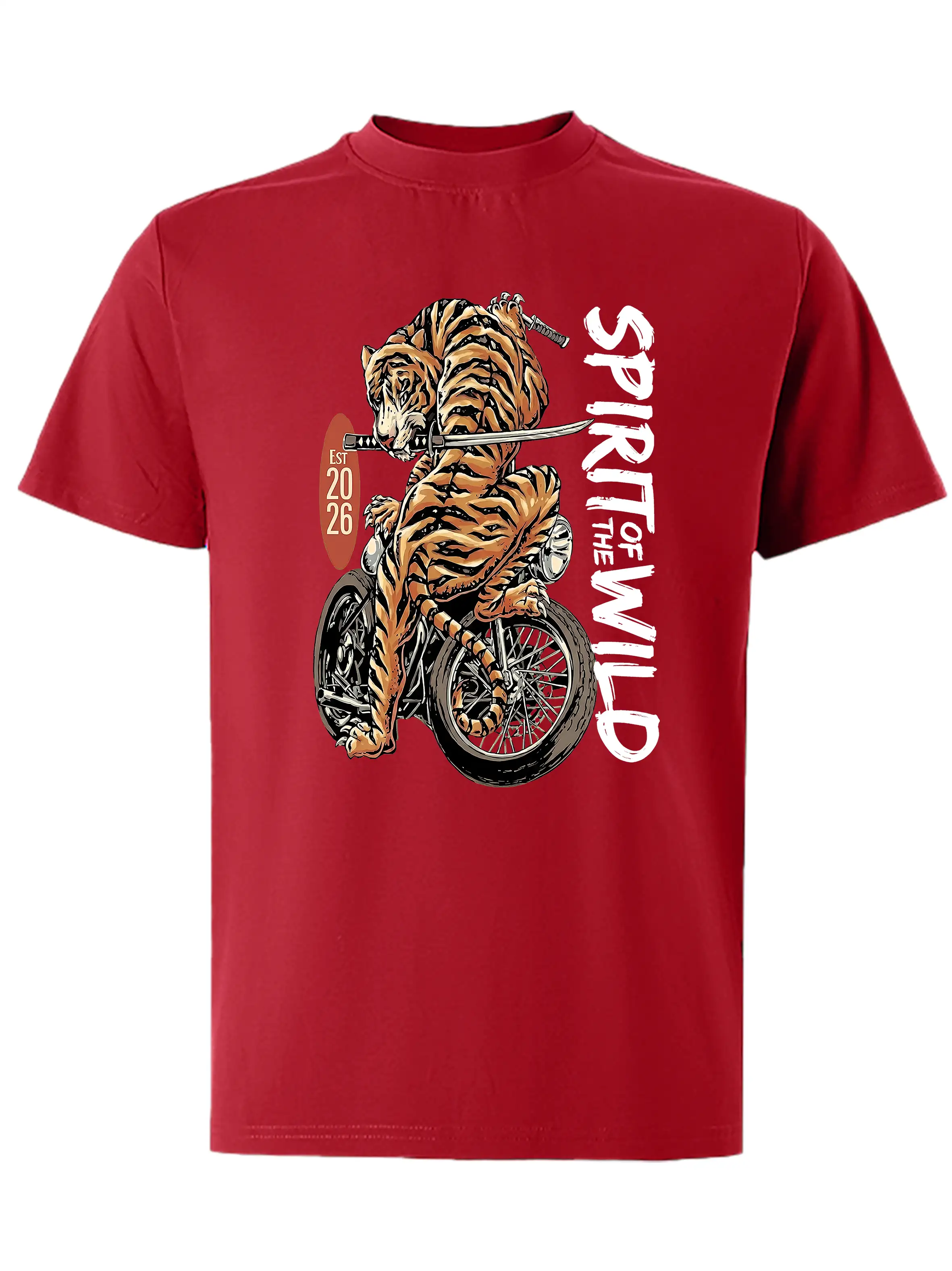 Áo thun nam form rộng tiger TeePrint 3219_thumbnail_12