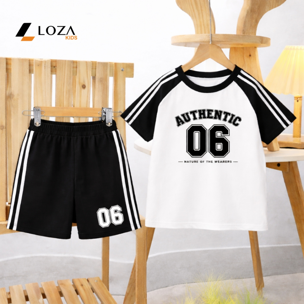 Set bộ bé trai phối viền hình số 6 AUTHENTIC - Loza Kids BF587_thumbnail_6