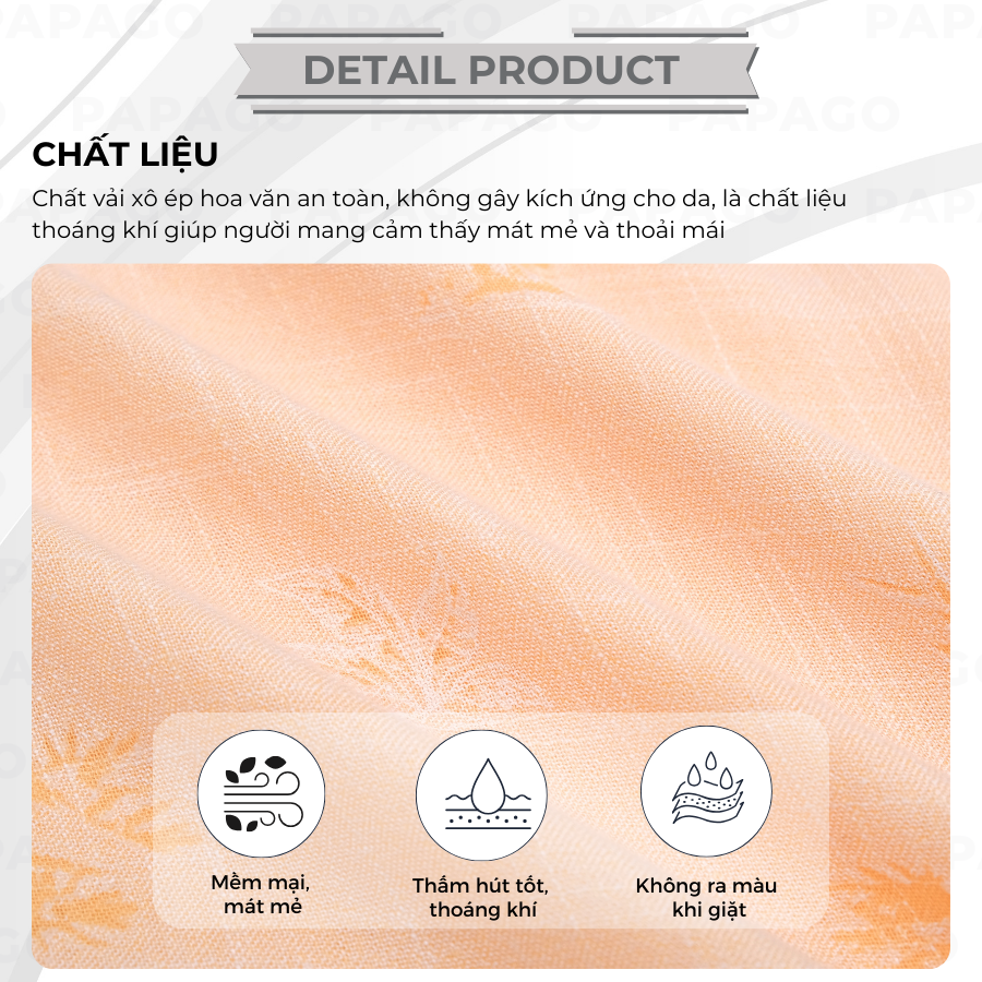 Áo sơ mi nam trung niên PAPAGO tay ngắn lai ngang họa tiết - P23SNHT006_thumbnail_4