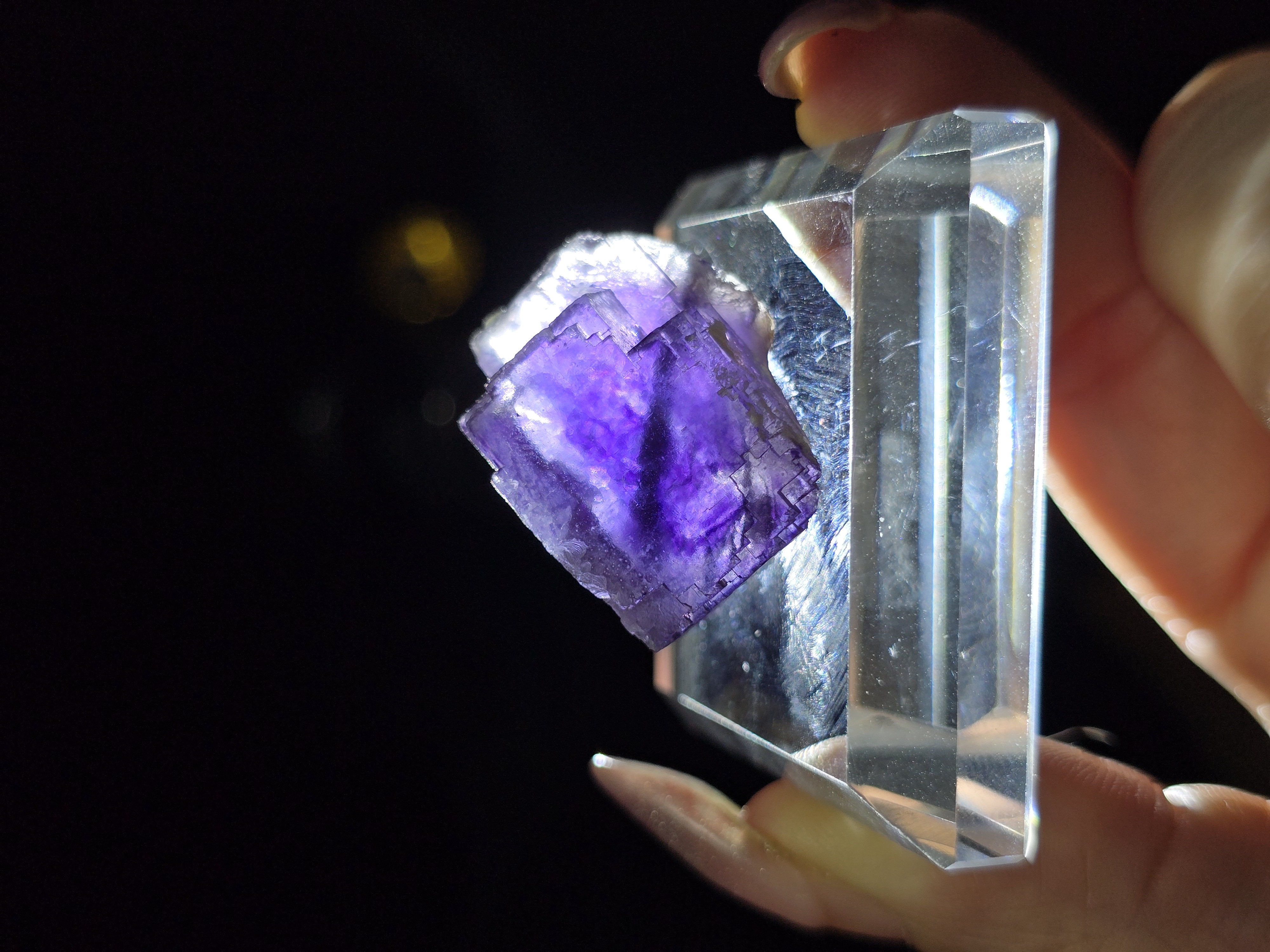 Tinh thể Fluorite Ma Trận Matrix Fluorite - Tân Cương, Trung Quốc_thumbnail_4