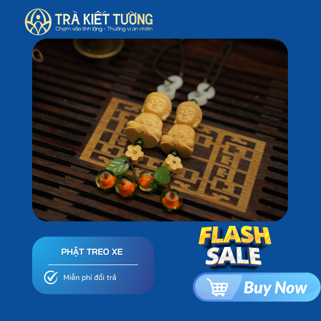PHẬT TREO XE - GỖ HOÀNG DƯƠNG