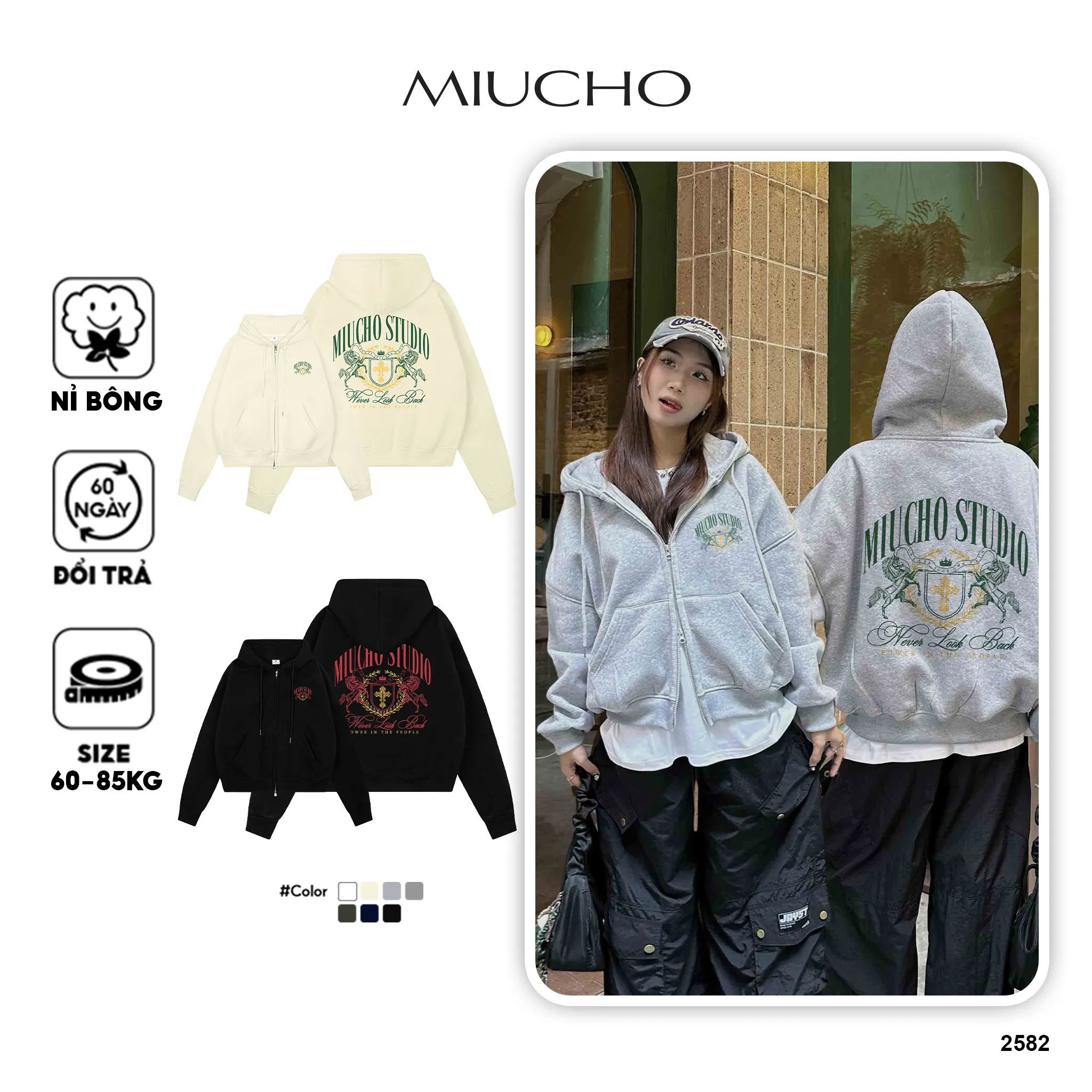 Áo hoodie zip form boxy Miucho Studio 2582 trẻ trung năng động vải nỉ bông mềm mại in mix_thumbnail_1