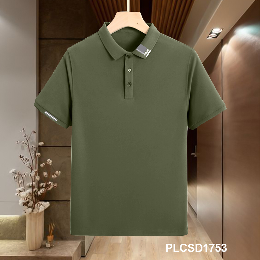 Áo polo nam form vừa vải cá sấu đứng form thoáng mát 1753 Miucho Iconic in basic_thumbnail_5