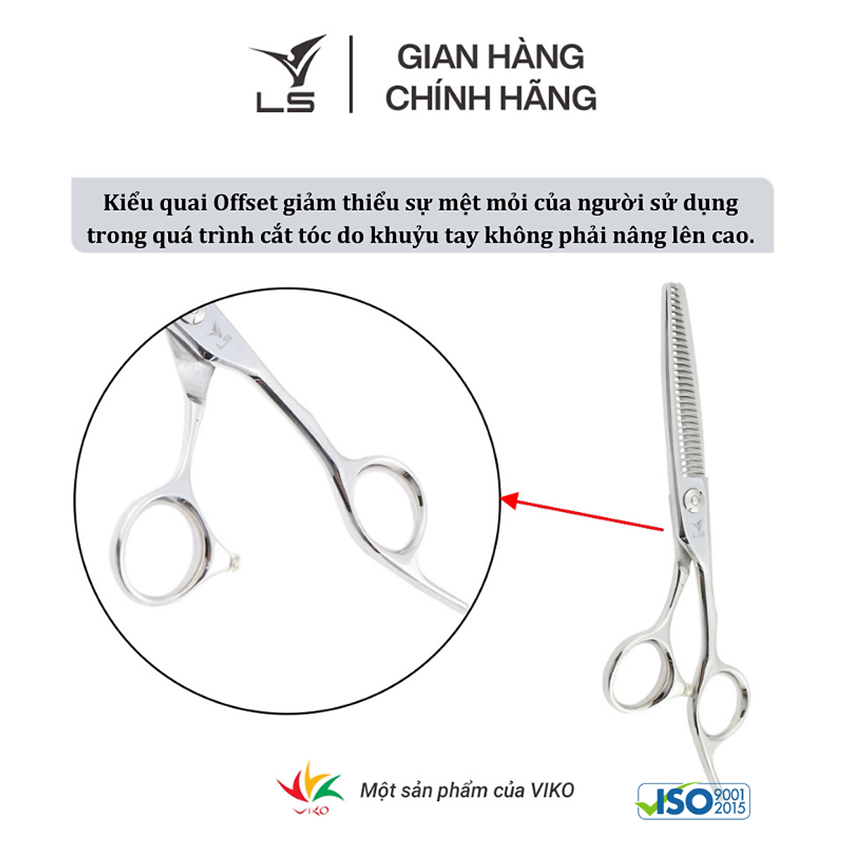 Kéo tỉa răng cong Viko  JT3230 - bảo hành 1 năm_thumbnail_5