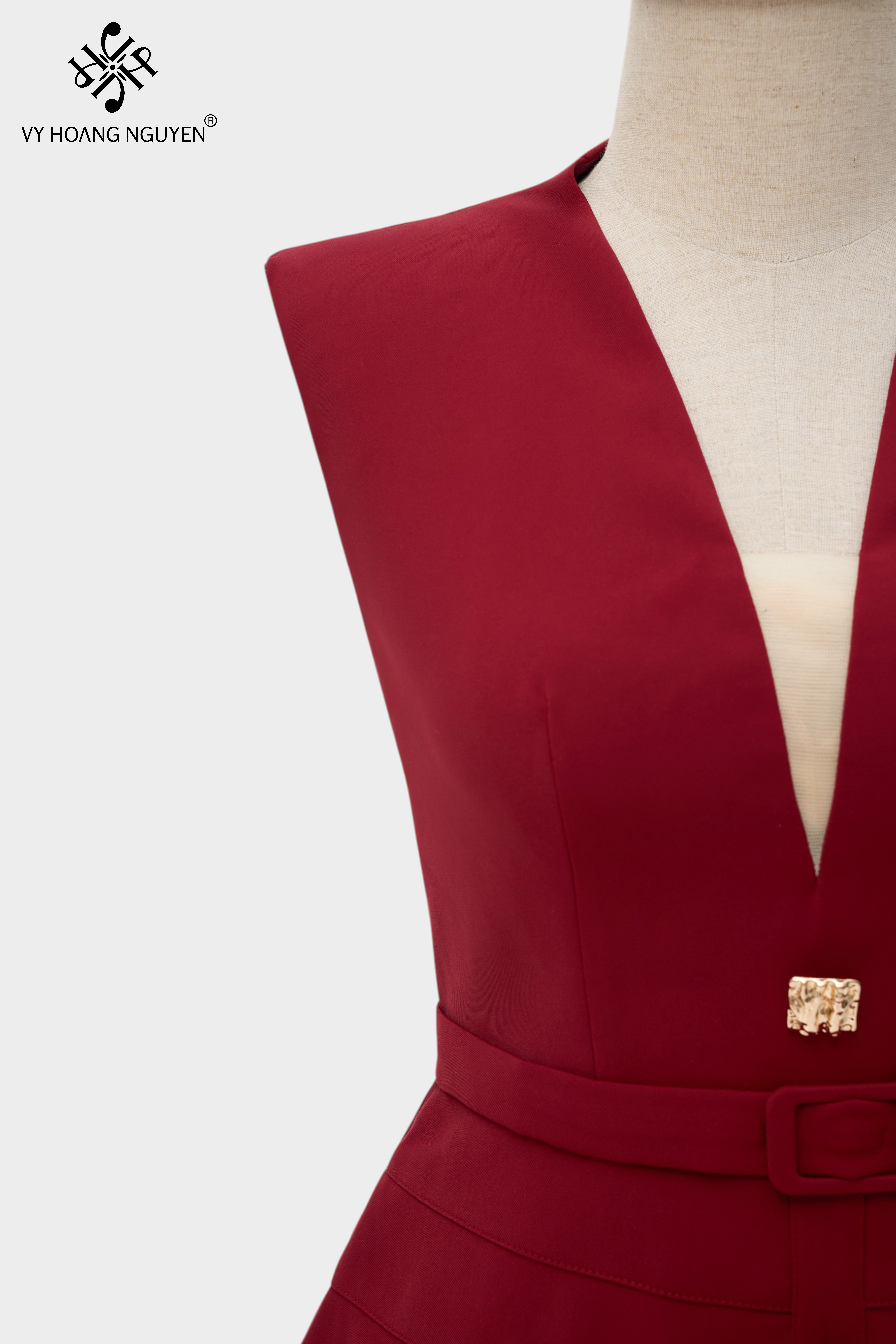 Áo PL Cổ V Cúc Đồng_thumbnail_8