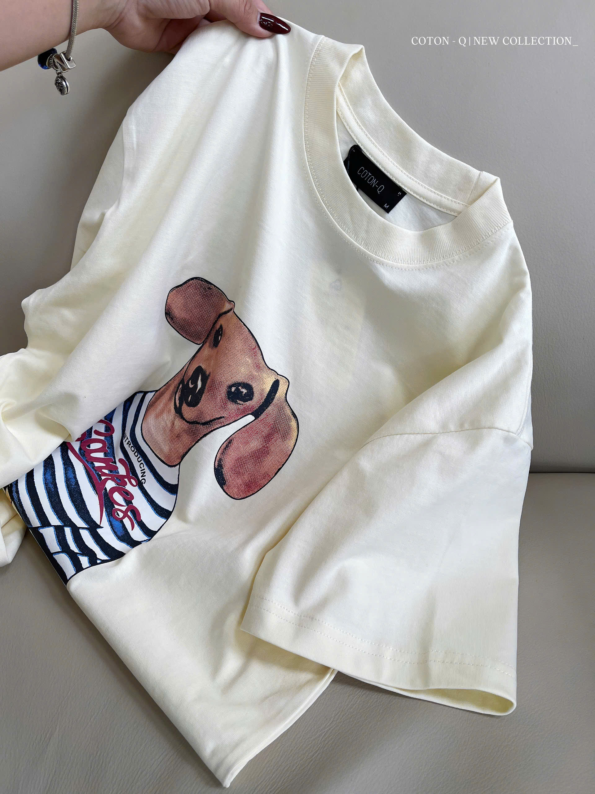 Áo thun kem in cún_thumbnail_1