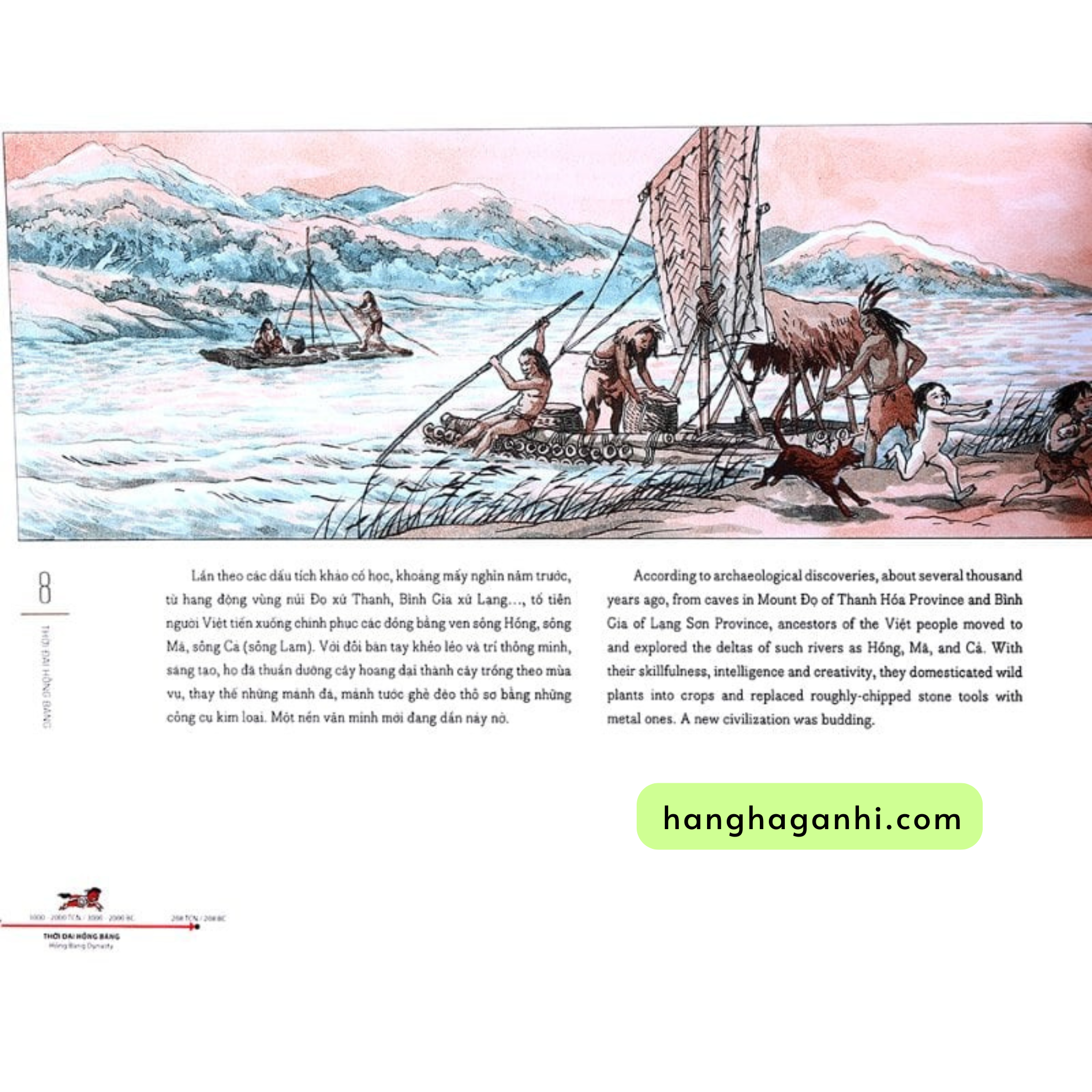 Lược Sử Nước Việt Bằng Tranh- Bản song ngữ Anh - Việt_thumbnail_8