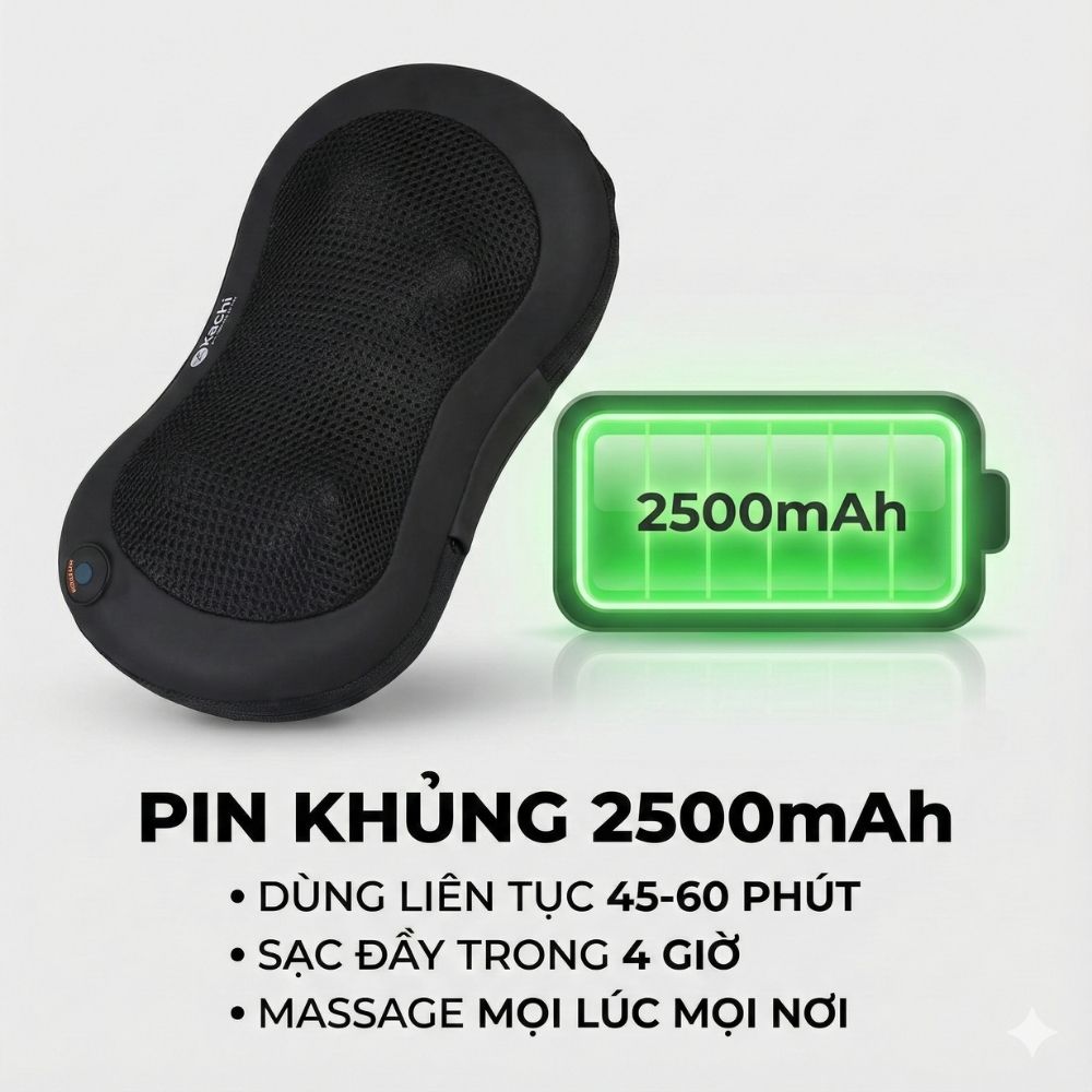 Gối massage không dây Kachi dòng cao cấp MK343_thumbnail_8