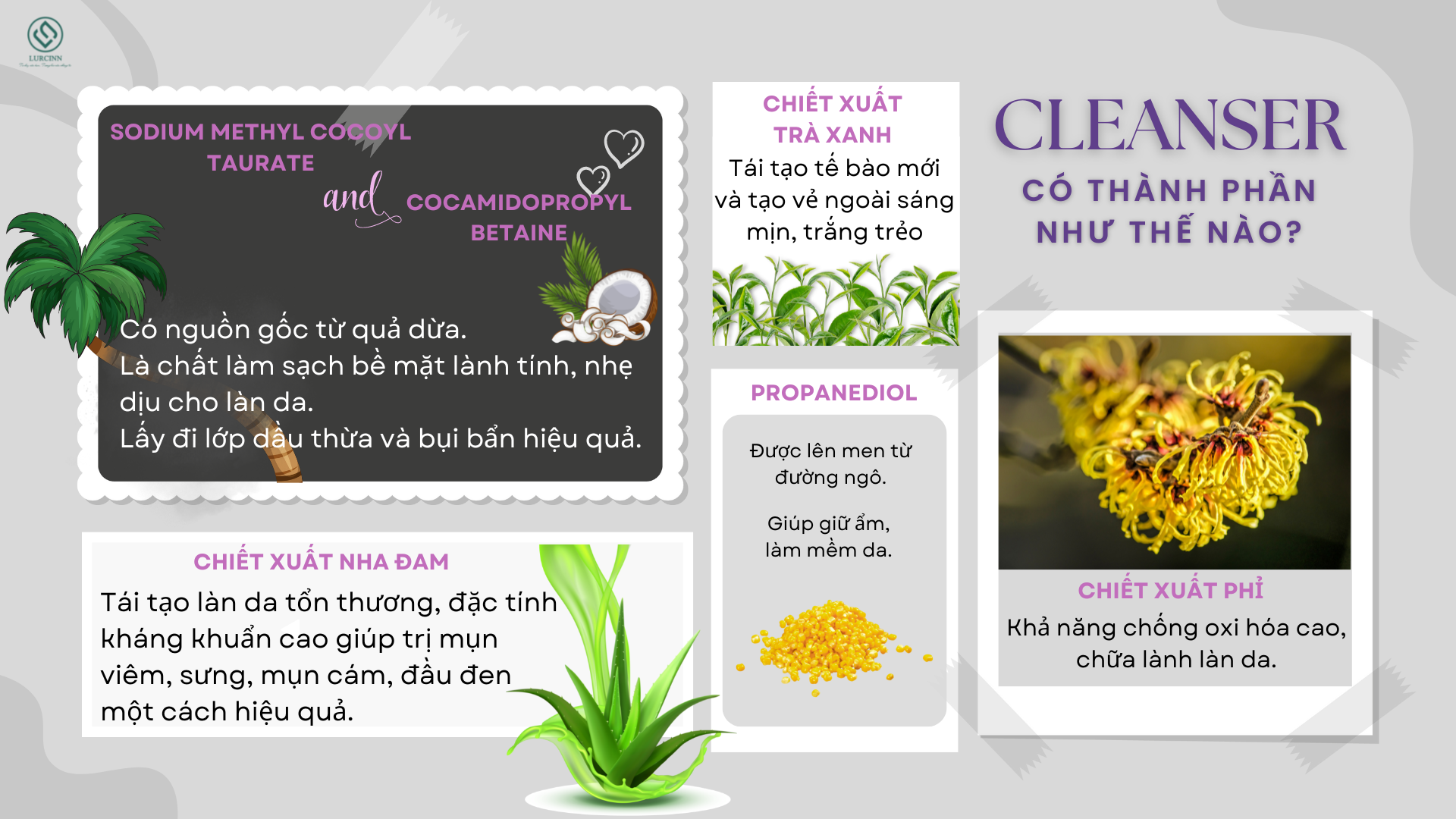 Sữa Rửa Mặt Lurcinn Gentle Cleanser Làm Sạch Sâu Salon 500ml_thumbnail_2