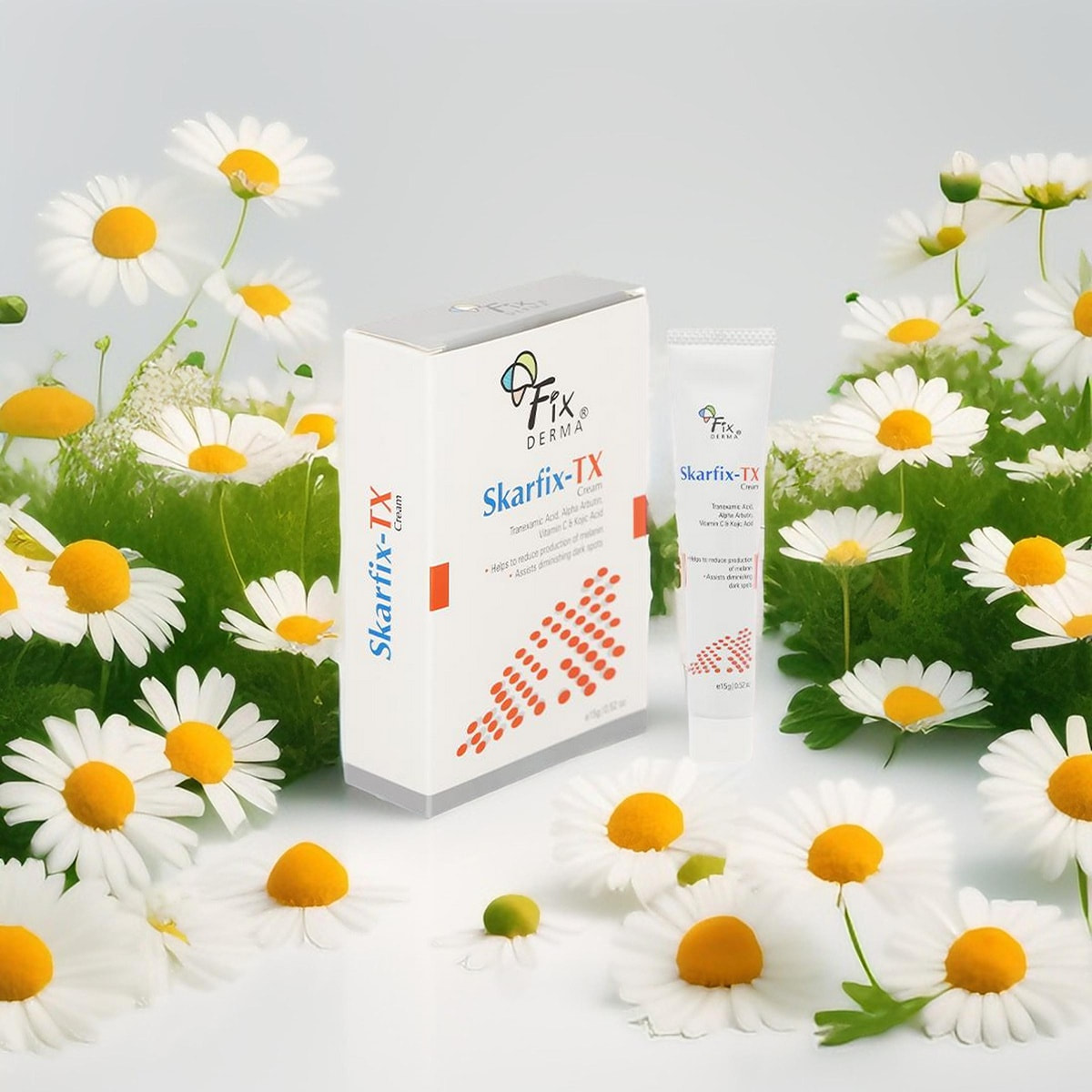 Kem Fixderma Skarfix-TX Cream 15g - Hỗ trợ làm mờ vết thâm, nám