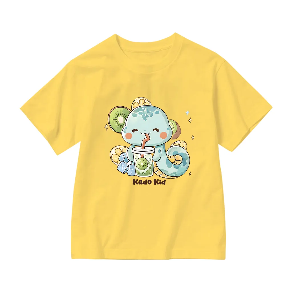 Áo thun bé trai bé gái 12 con giáp tuổi Tỵ Kado 3165_thumbnail_0