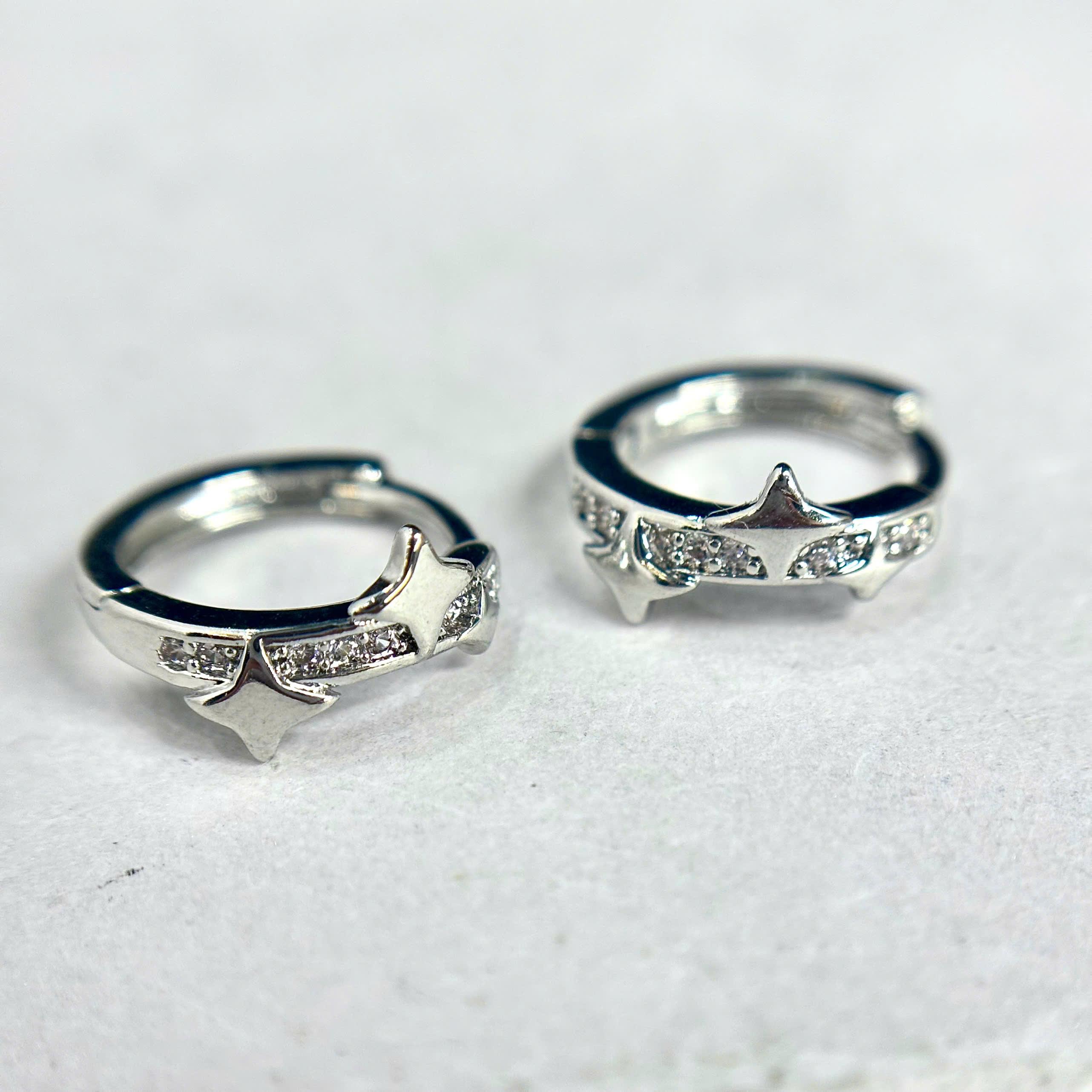 khuyên vòng kiểu dải kim cương ngôi sao 10mm_thumbnail_1