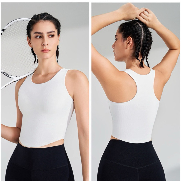 Áo Croptop Thể Thao Sát Nách Vạt Yếm Ôm Body_thumbnail_11