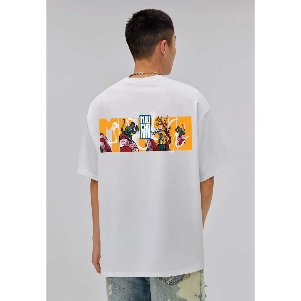 Áo thun nam form rộng 12 con giáp tuổi Thân ( tuổi khỉ) ATD446 Miucho Man cotton cổ tròn ingraphic_thumbnail_6