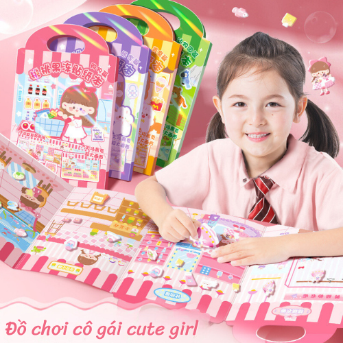 ĐỒ CHƠI BÓC DÁN CÔ GÁI SIÊU THỊ CUTE GIRL_thumbnail_0
