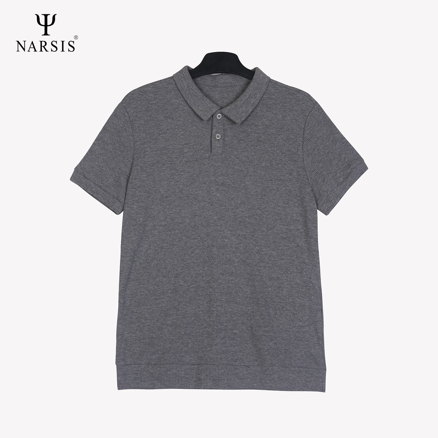 ÁO POLO CÓ CỔ NAM D0047 NARSIS VẢI LEN COTTON ẤM ÁP, THOÁNG MÁT, GIỮ ẤM TỐT, MỀM MẠI_thumbnail_3