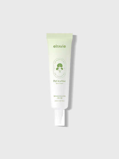 Kem chấm mụn làm dịu, phục hồi và giảm thâm elravie HyCicaMue Spot Cream