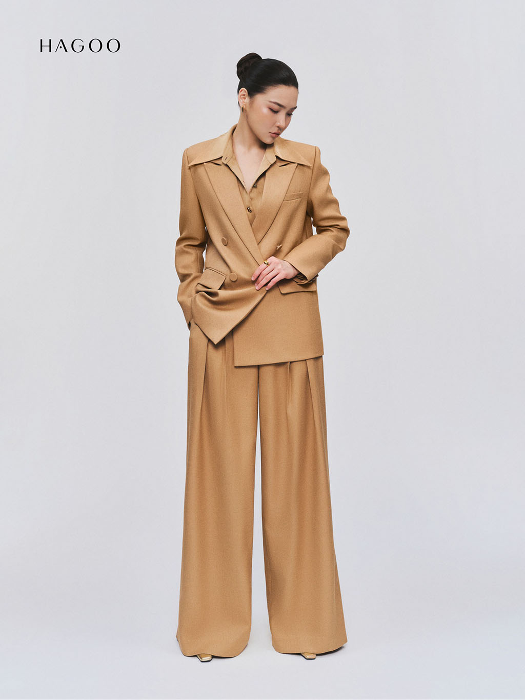 Quần suông ly súp đỉa to Hagoo mang lại cảm giác mát mẻ, dễ chịu