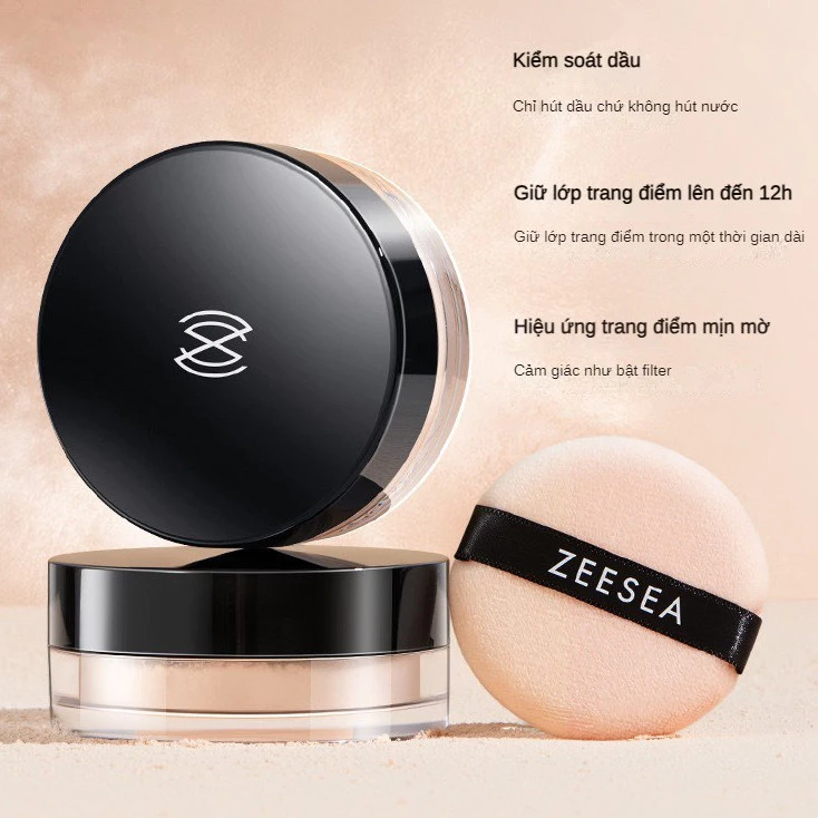 [ZEESEA] Phấn phủ bột Zeesea nắp đen mỏng mịn nhẹ nhàng_thumbnail_2