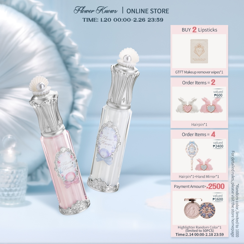 Flower Knows Shell's Jewel Lip Glaze