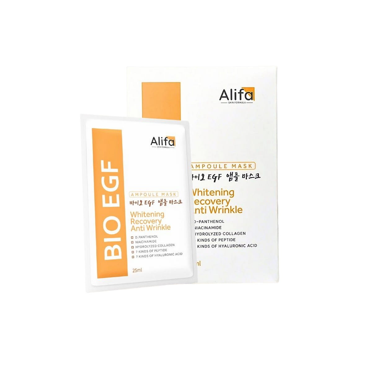 Mặt nạ Alifa BIO EGF hộp 10 miếng 25ml dưỡng ẩm phục hồi_thumbnail_0
