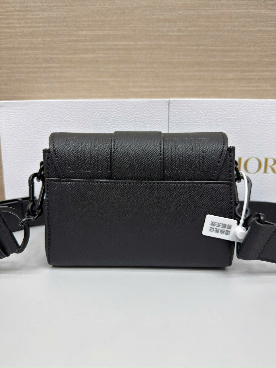 Túi đeo chéo Dior Montaigne Calf Black_thumbnail_1