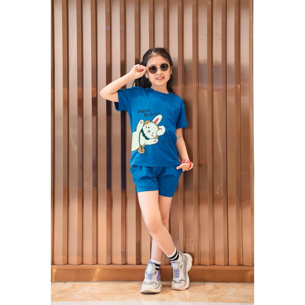 Bộ đồ bé gái in hình nhiều  - Loza Kids BD002_thumbnail_3