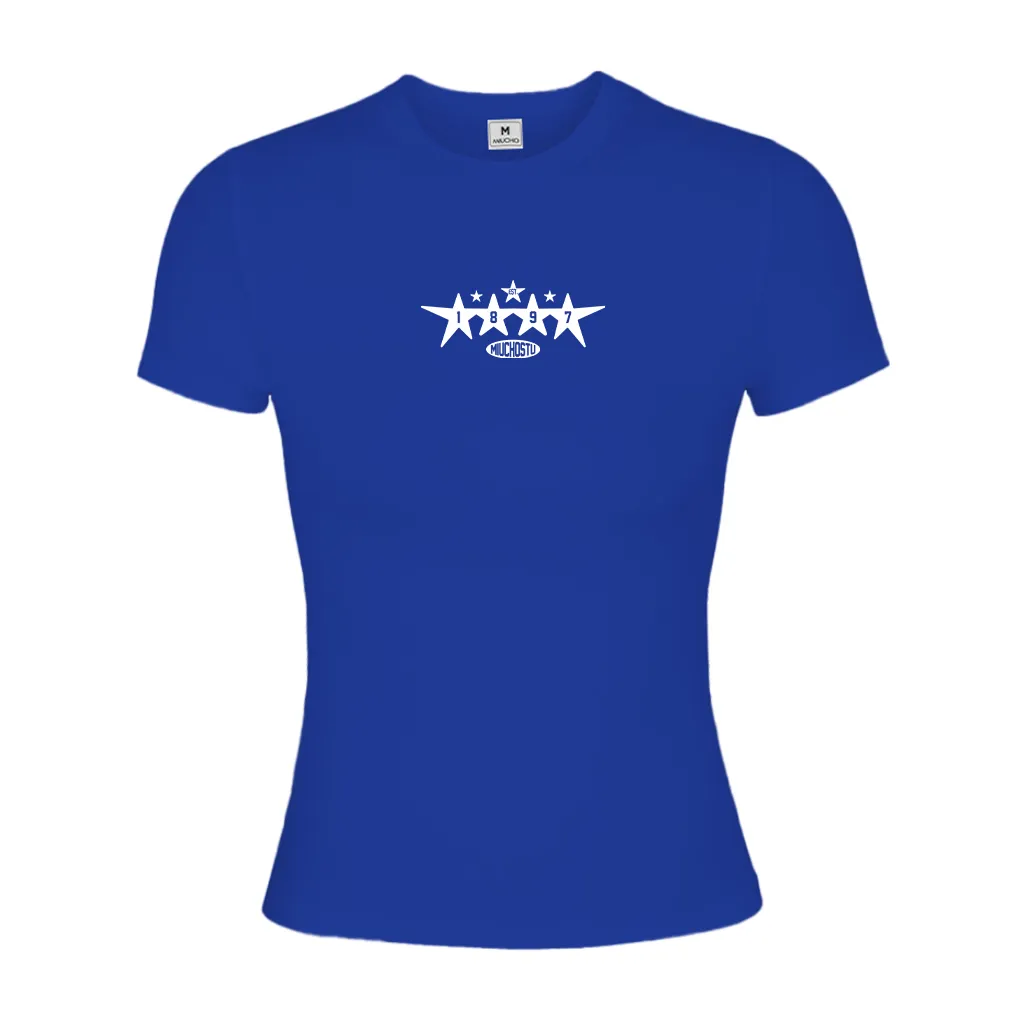 Áo baby tee nữ slim fit Beezy vải visco thoáng mát ôm body tay ngắn cổ tròn basic in mix_thumbnail_11