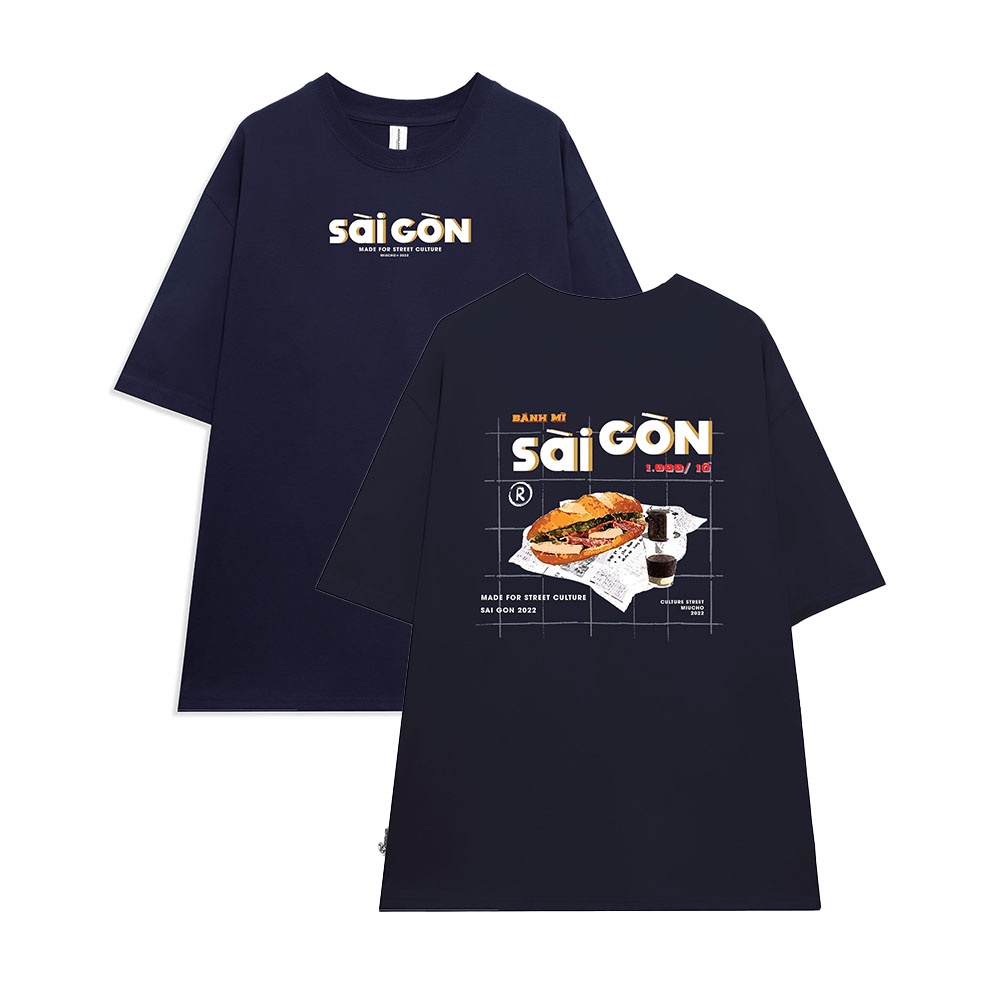 Áo thun local brand Sài Gòn form rộng chất vải cotton dành cho nam nữ nhiều size AT279 Miucho in graphic_thumbnail_8