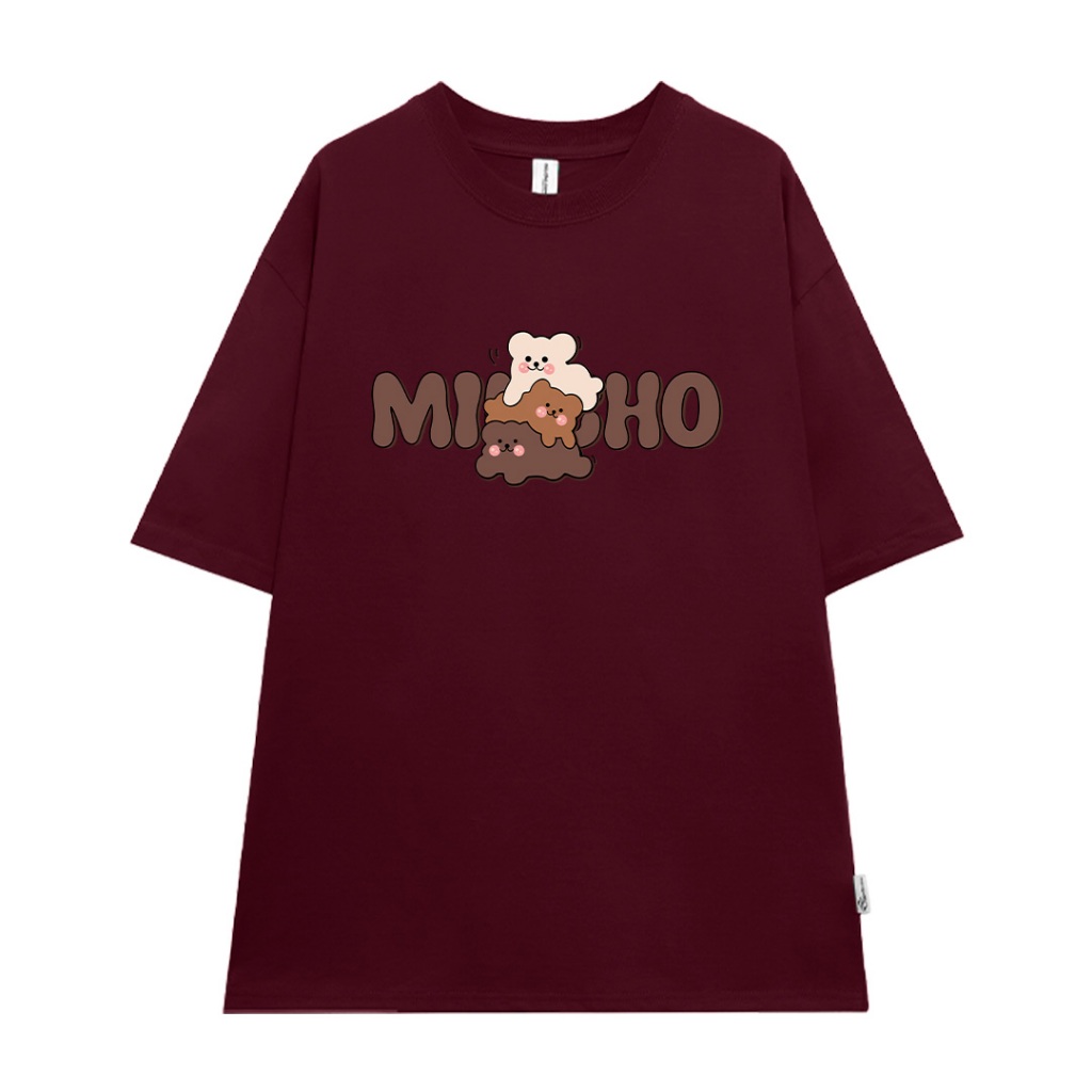 Áo phông local brand unisex ATD1190 Miucho tay ngắn vải cotton thoáng mát cổ tròn in mix_thumbnail_12