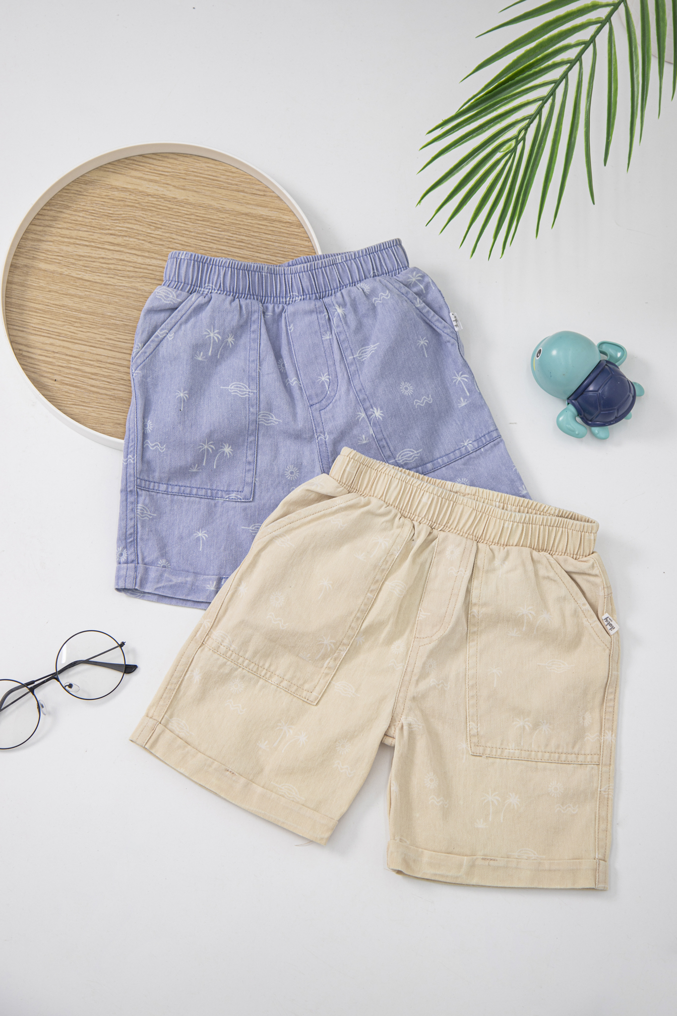 Quần kaki họa tiết phối túi ốp_thumbnail_0