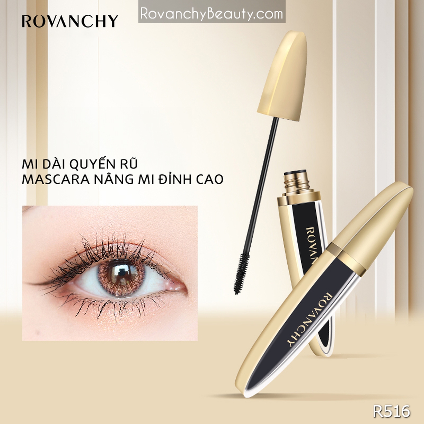 Phoenix on Fire Mascara dài và chặt R516 ROVANCHY