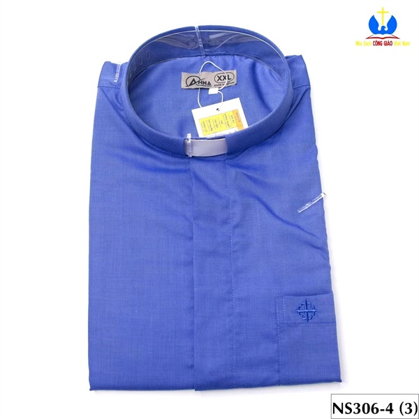 Áo sơ mi ngắn tay cổ côn Anna