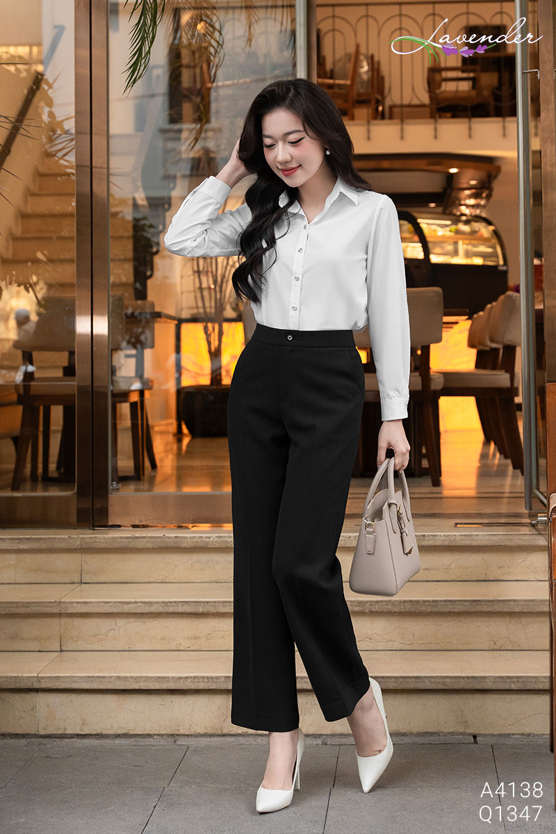 Set Sơ mi cổ đức dài tay sợi tre A4138_thumbnail_1