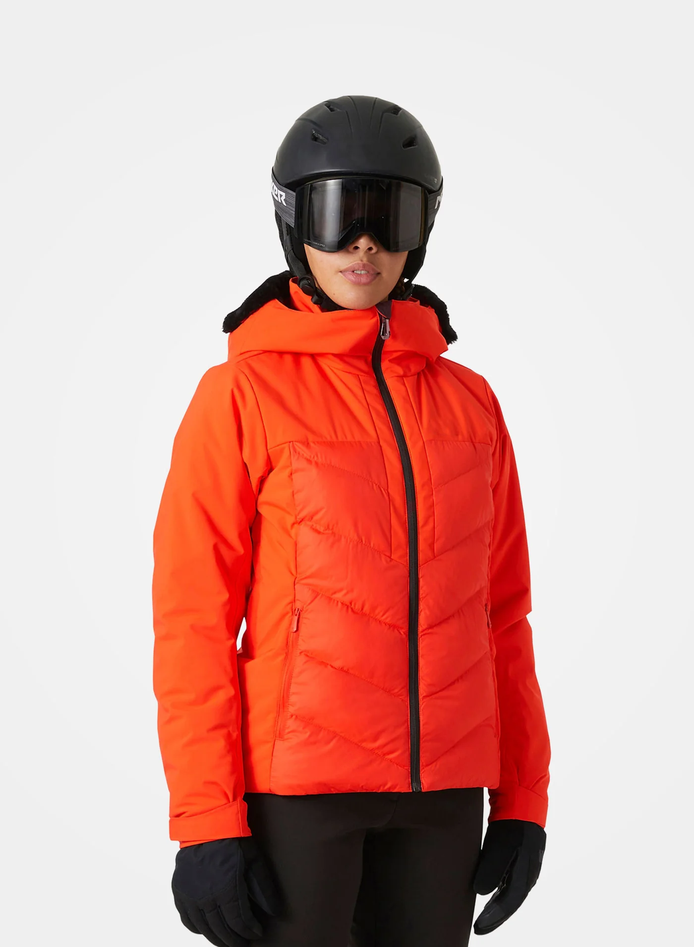 Hooded Waterproof Women's Ski Jacket