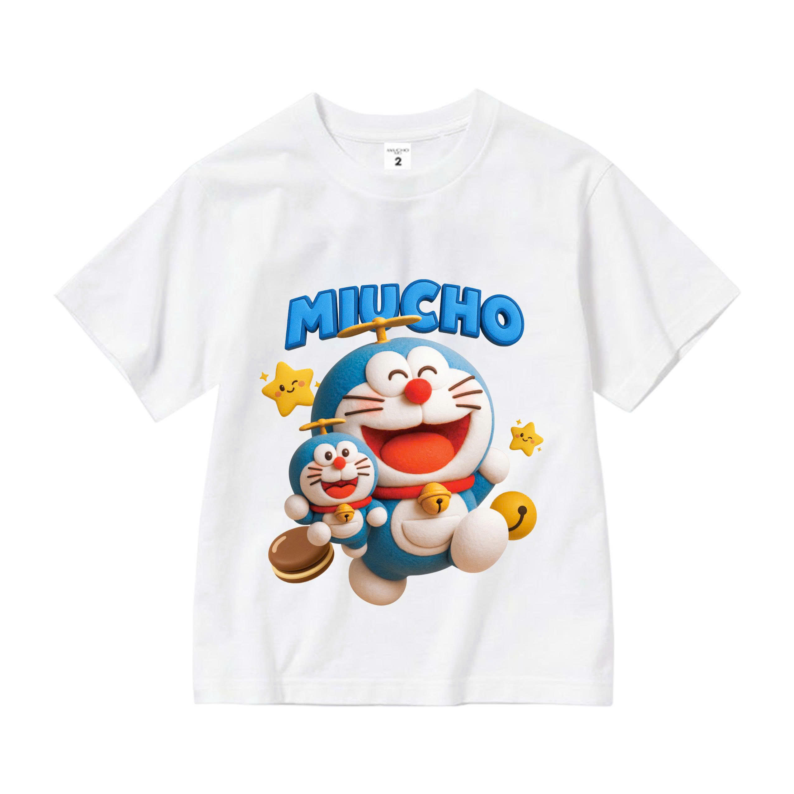 Áo thun cho bé form ôm dáng ngắn cổ tròn AED2324 Miucho Kid vải cotton thoáng mát in artwork_thumbnail_0