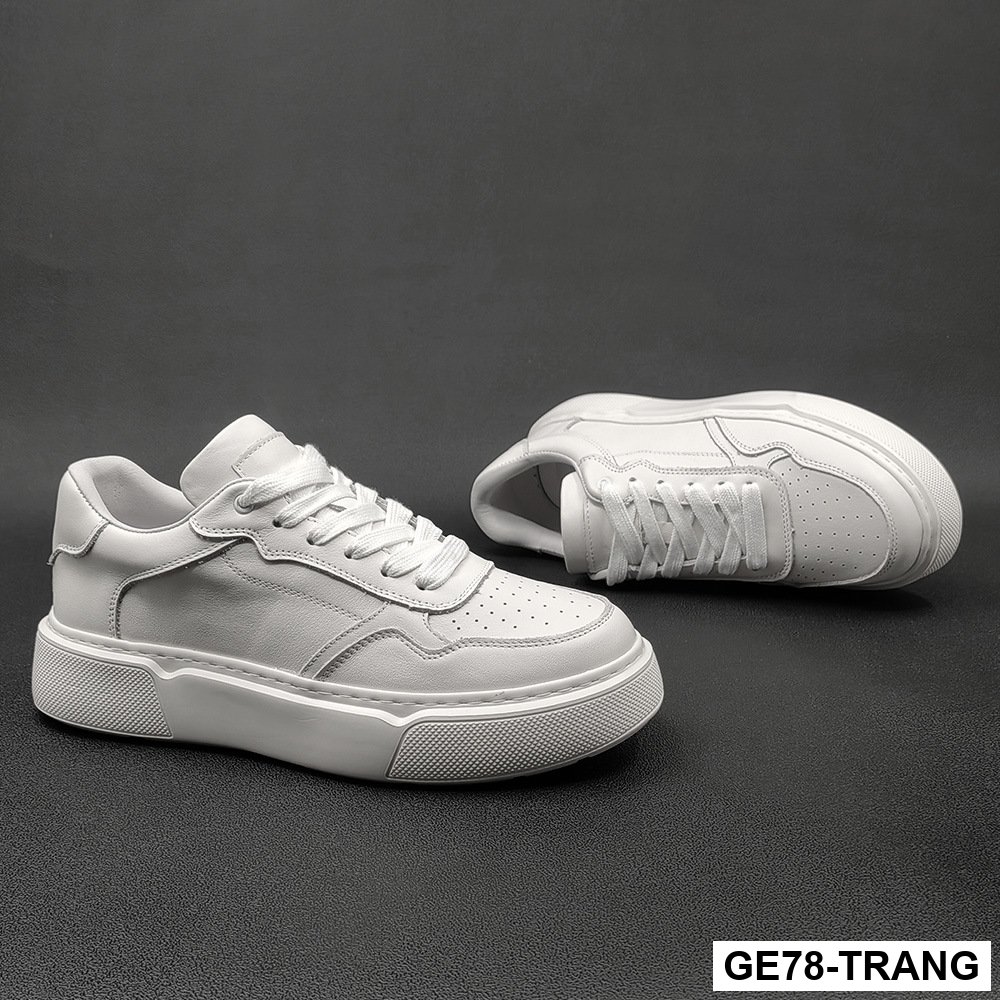GE78 - Giày thể thao màu trắng đế dày_thumbnail_7