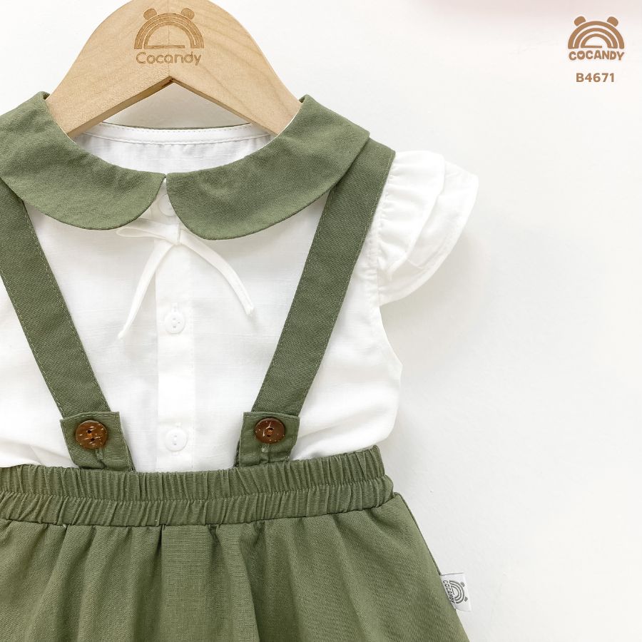 Bộ yếm váy XANH RÊU bé_thumbnail_2