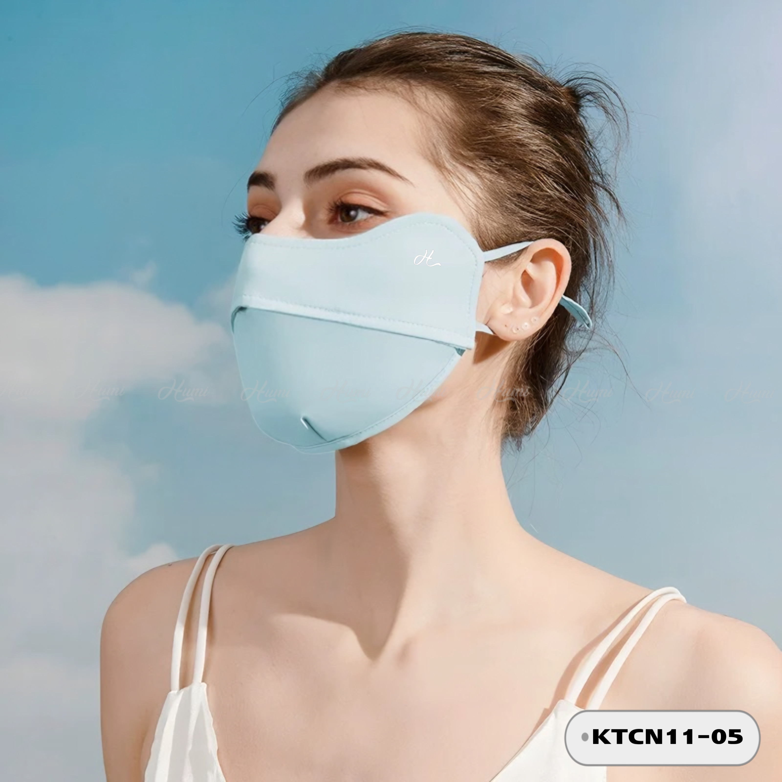 KHẨU TRANG CHỐNG TIA UV CAO CẤP (KTCN11-05 Xanh)