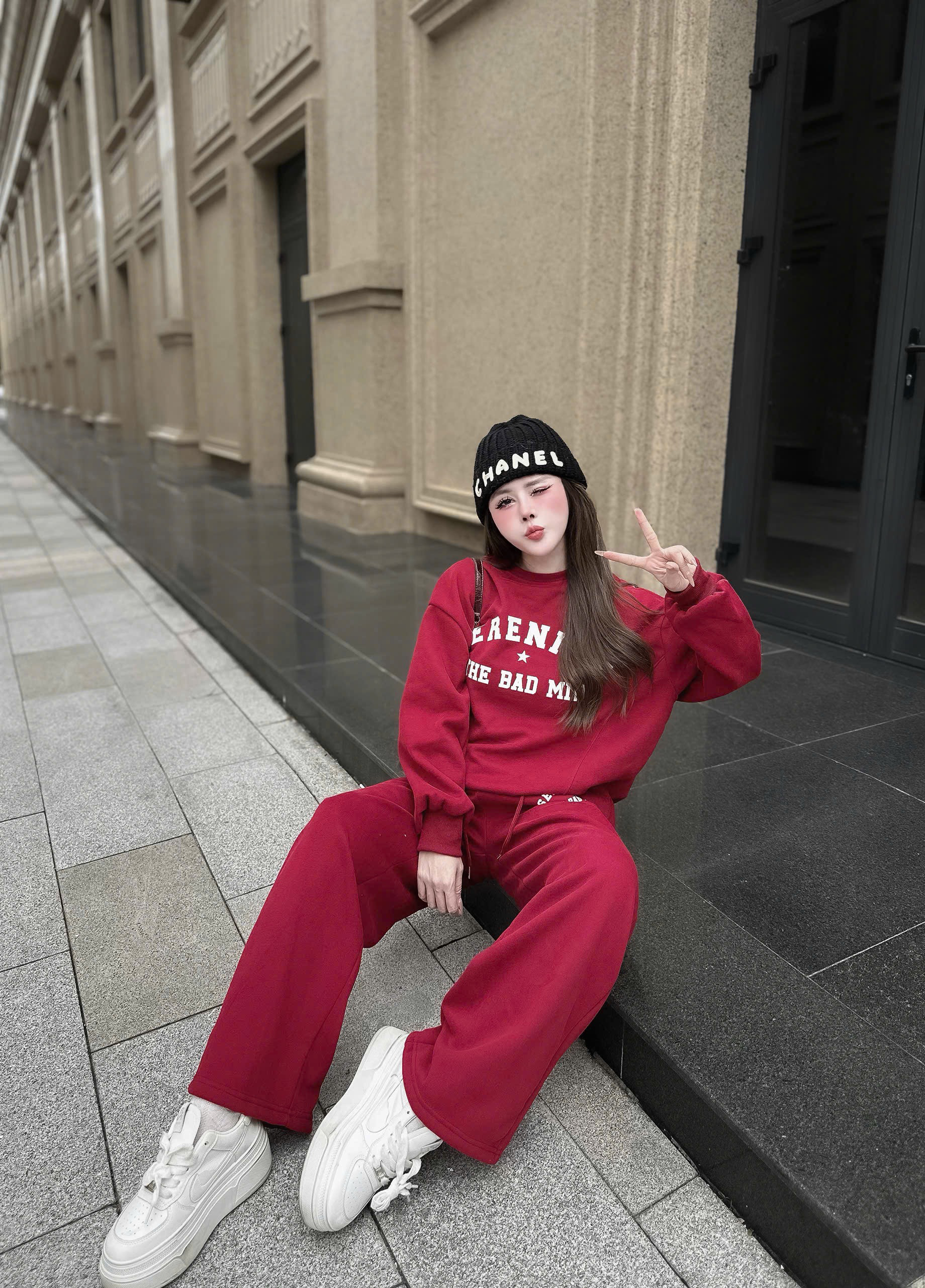 Set bộ nỉ chữ - B21