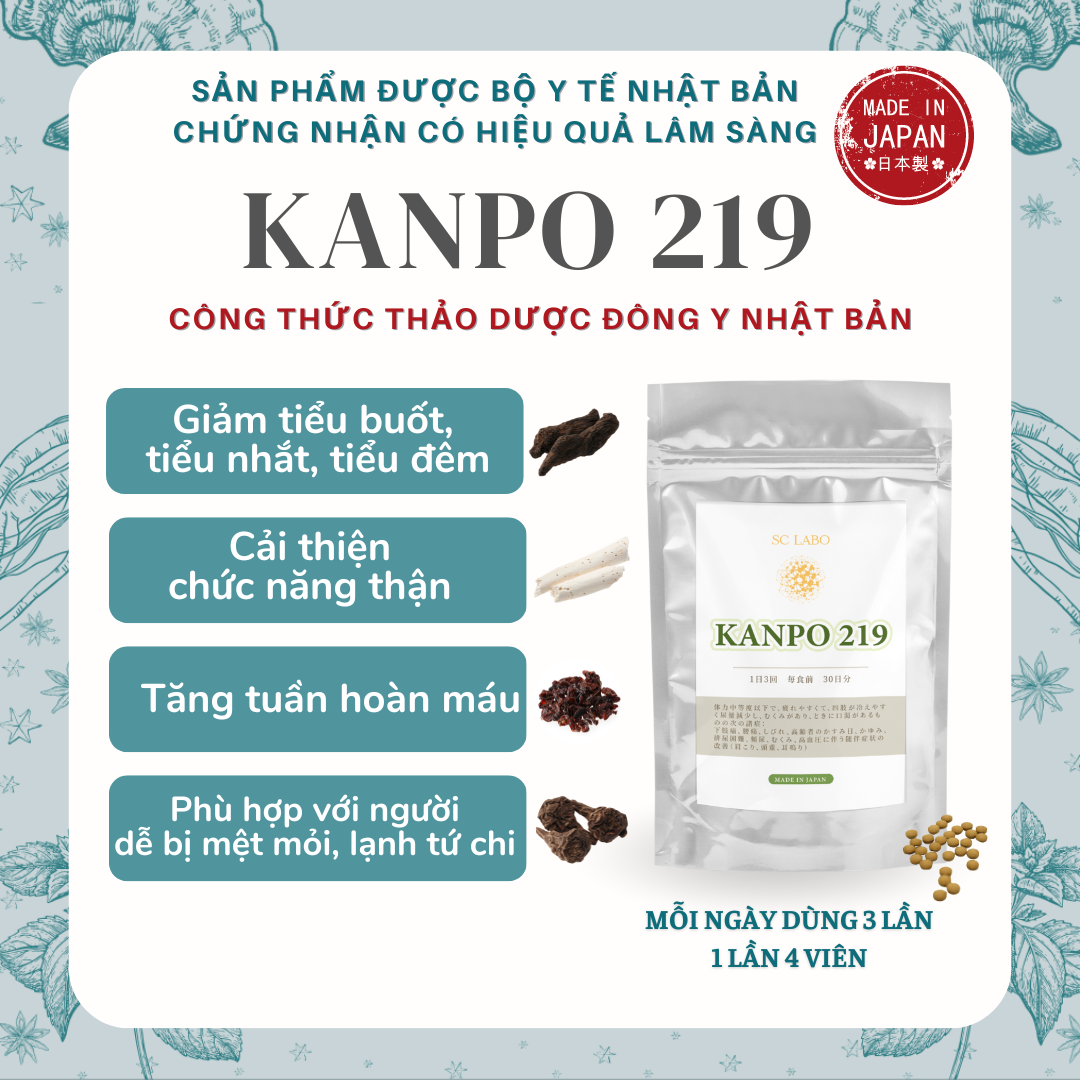 Kanpo 219 - Bát Vị Địa Hoàng Hoàn