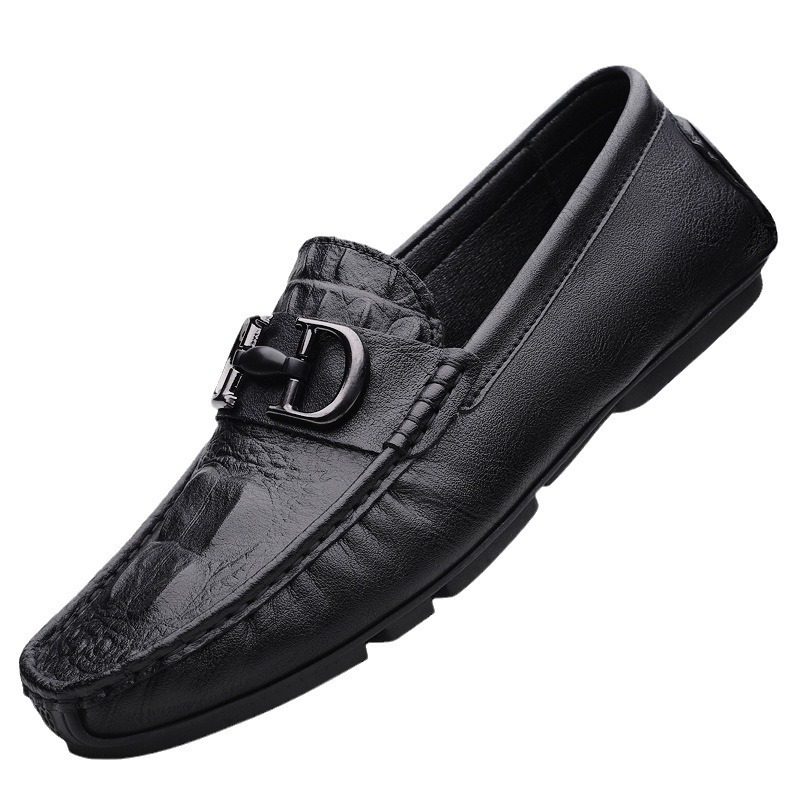 ELG47 - GIÀY LƯỜI DA BÒ CAO CẤP MỀM MẠI DÀNH CHO NAM