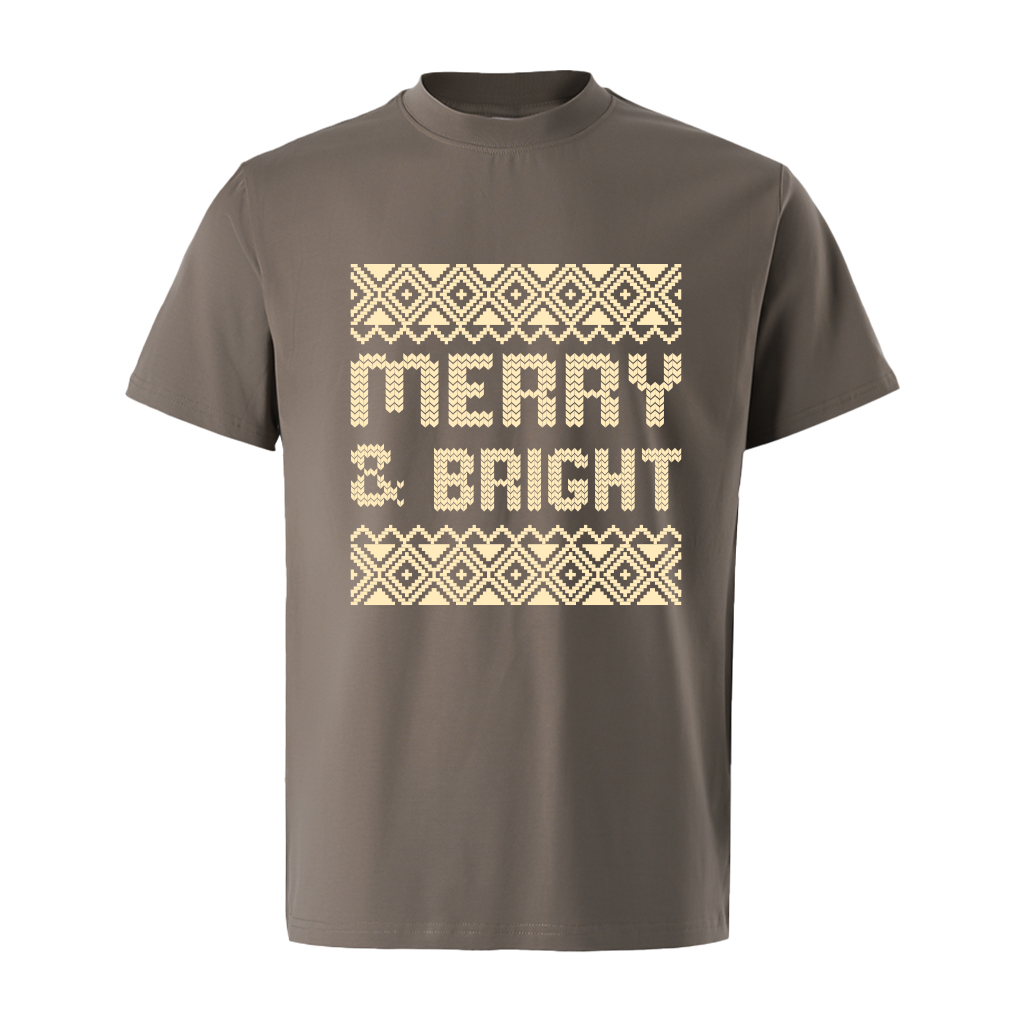 Áo phông nam giáng sinh noel form rộng cổ tròn vải cotton thoáng mát 1794 Miucho Iconic in artwork_thumbnail_12