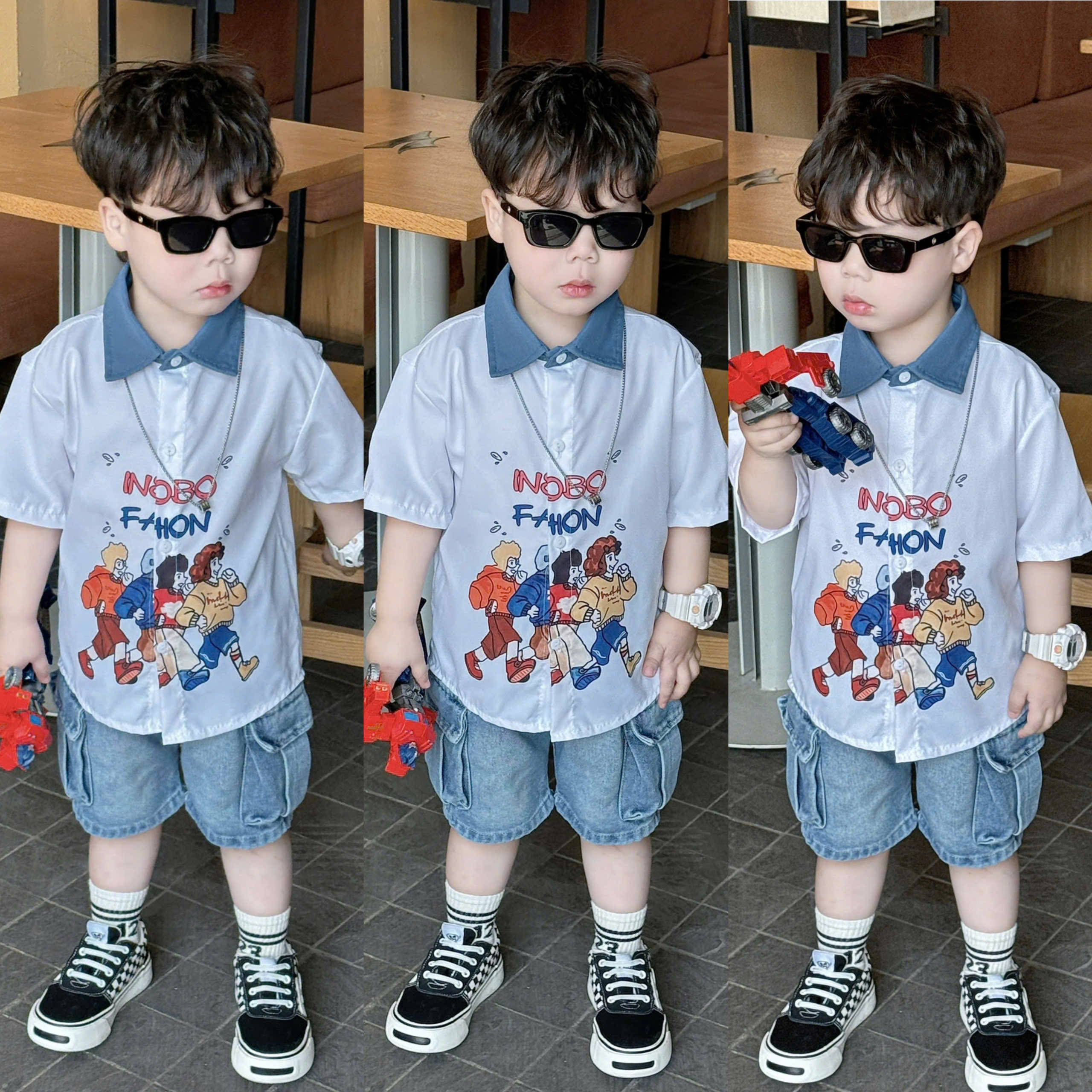 C94 BỘ SƠ MI INOBO- A116.857