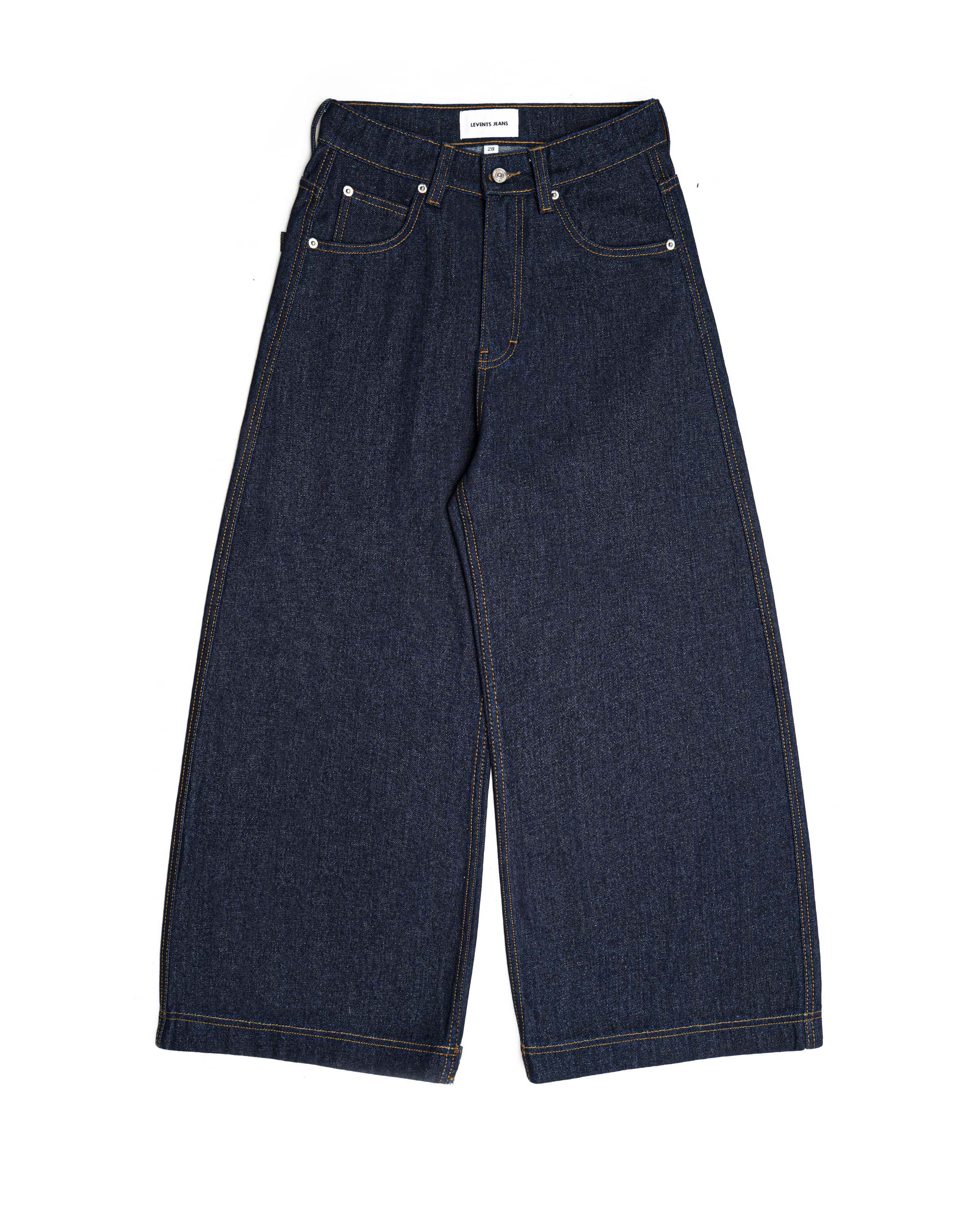 Levents® Raw Denim Stitch Baggy Jeans_thumbnail_10